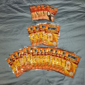 HOTHANDS New Toe and Hand Warmers Long Lasting Natural Heat Air Activated